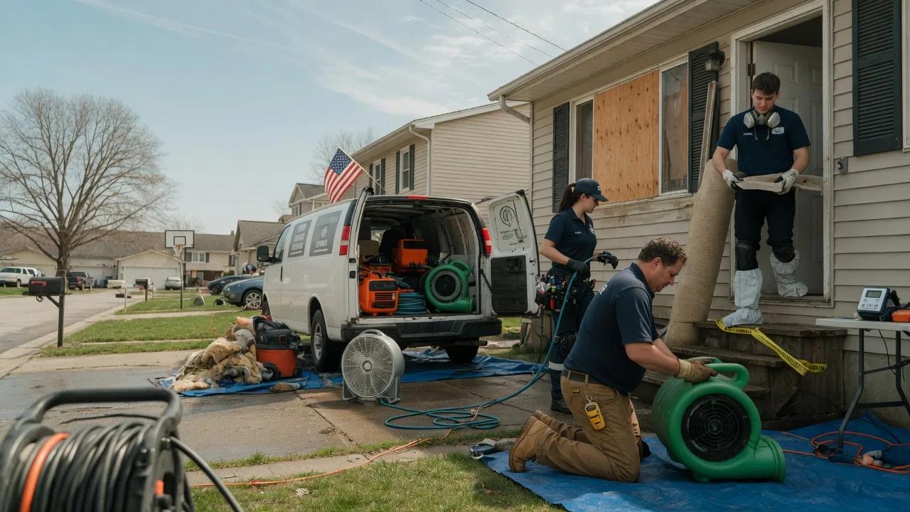 Water Damage Restoration in Roanoke, TX near me